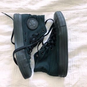Black High-Top Converse 🖤